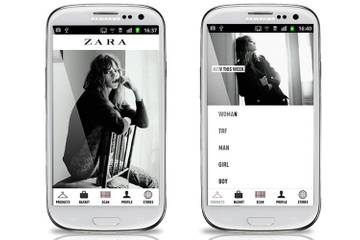 Inditex estrena el pago por móvil en España