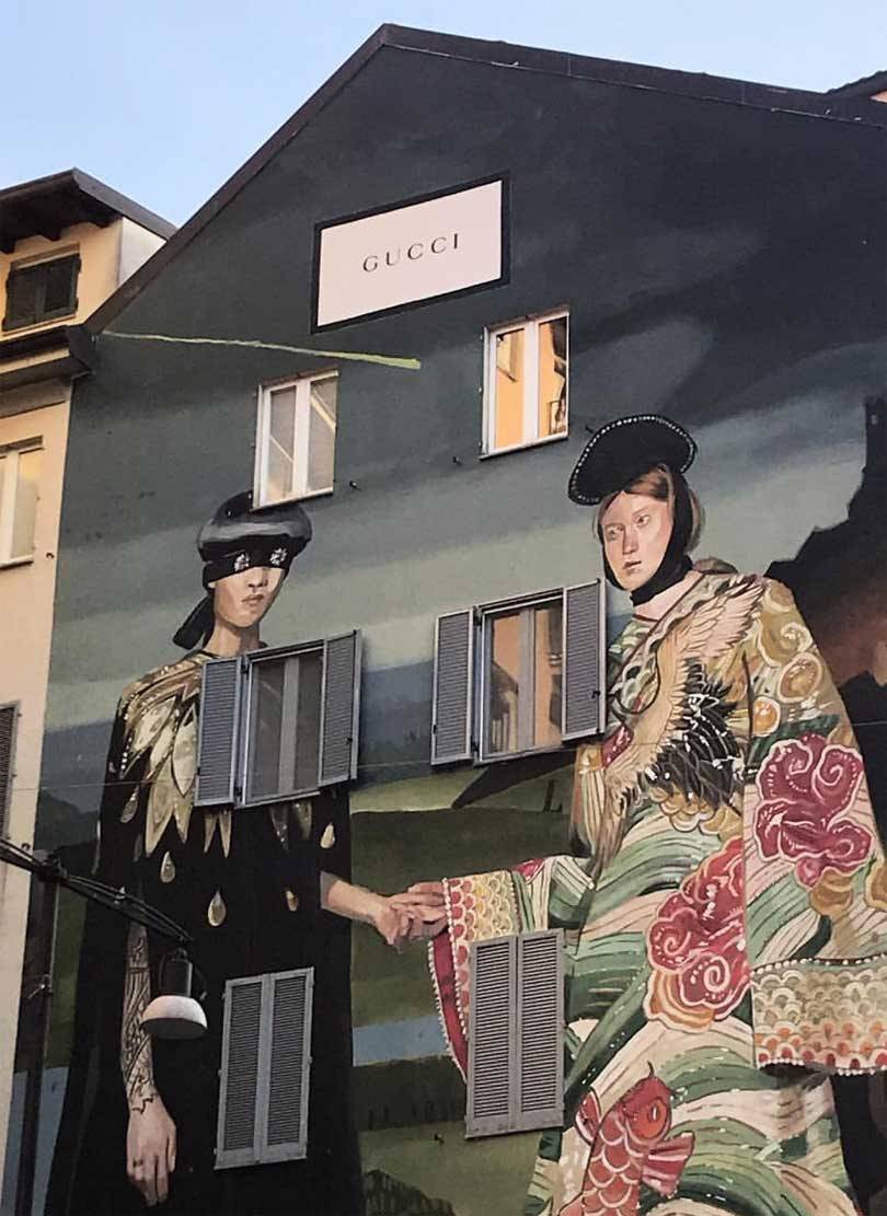 In foto: la moda protagonista del Fuori salone del design