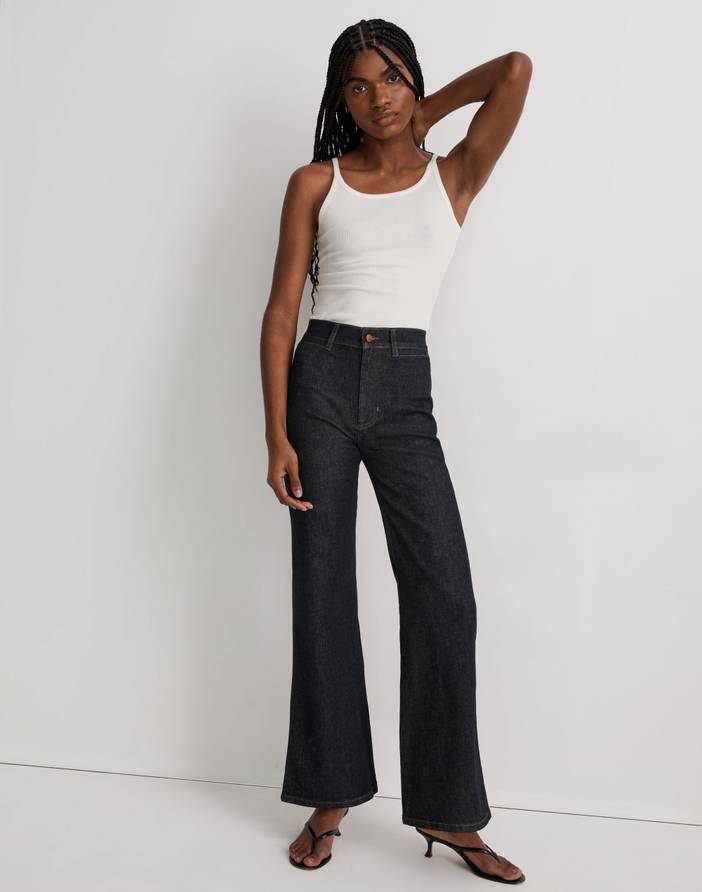 Tall 11" High-Rise Flare Jeans in Durland Wash | Madewell