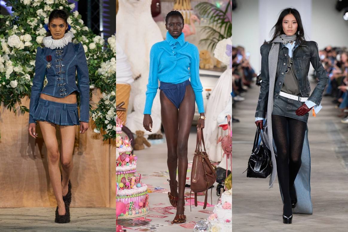 FW26 (from left to right): Keburia, Diesel and 7 For All Mankind Keburia
