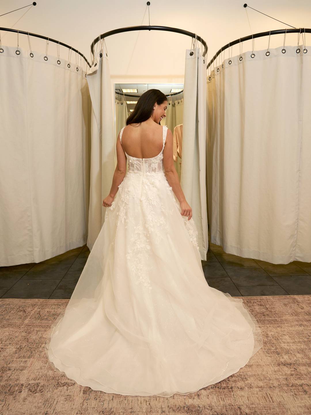 David’s Bridal's new retail concept, ‘Diamond & Pearls’, in Delray Beach, Florida