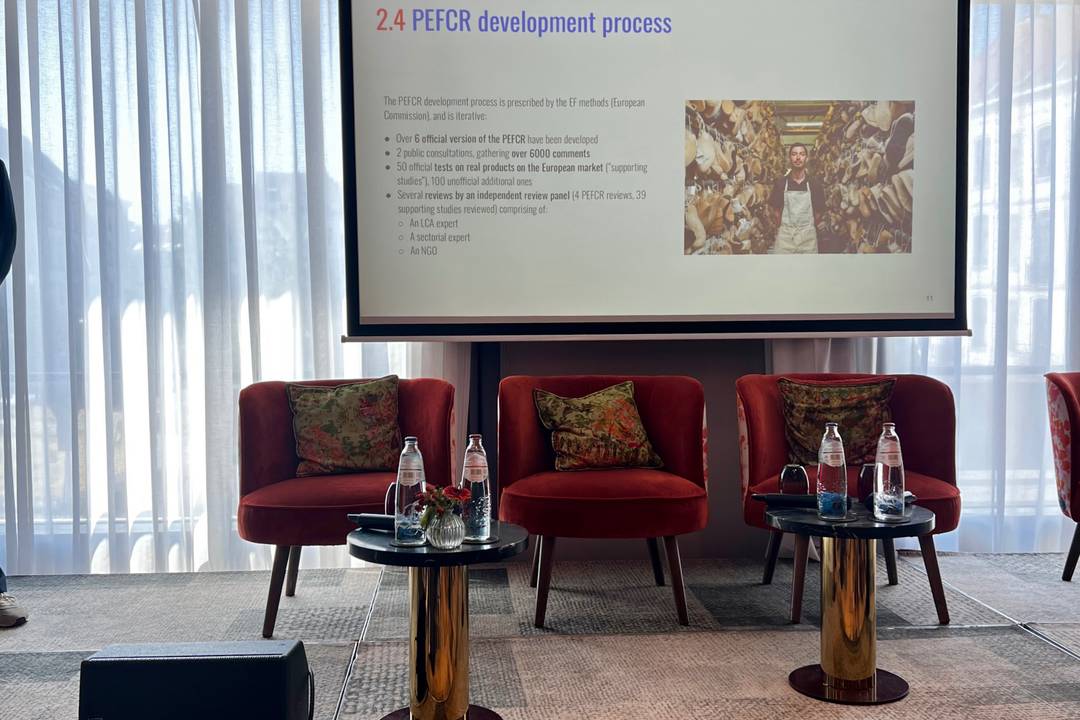 Lancering PEFCR in Brussel, juni 2025