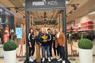 Halle Leipzig The Style Outlets feiert Eröffnung von Puma Kids