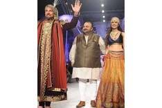 ‘Maharaja of Madrid’ on the ramp