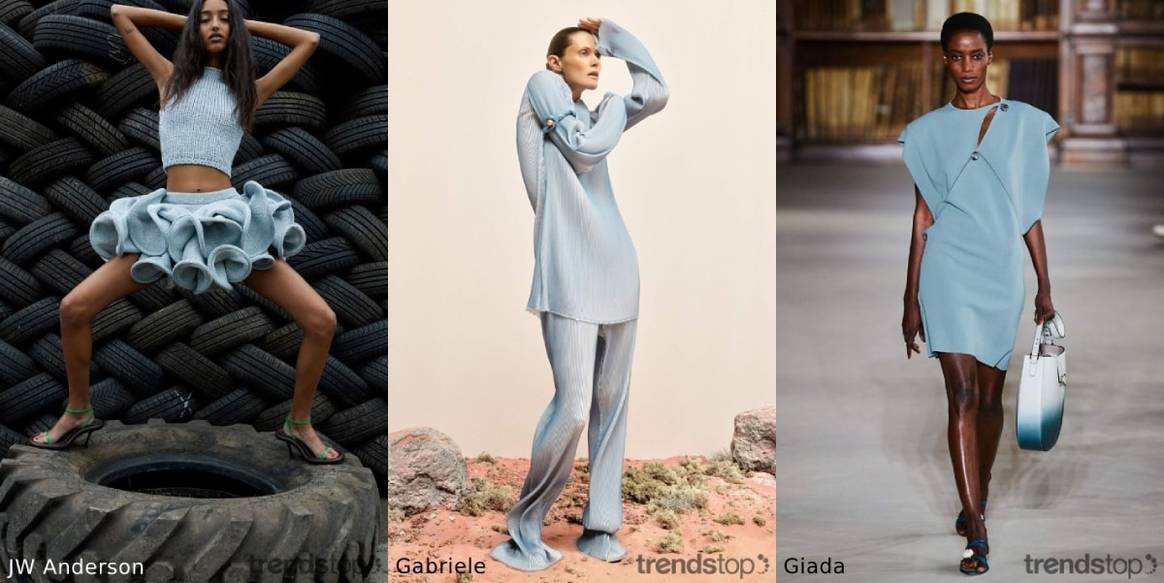 Drei frische Farbtrends der Damenmode SS22