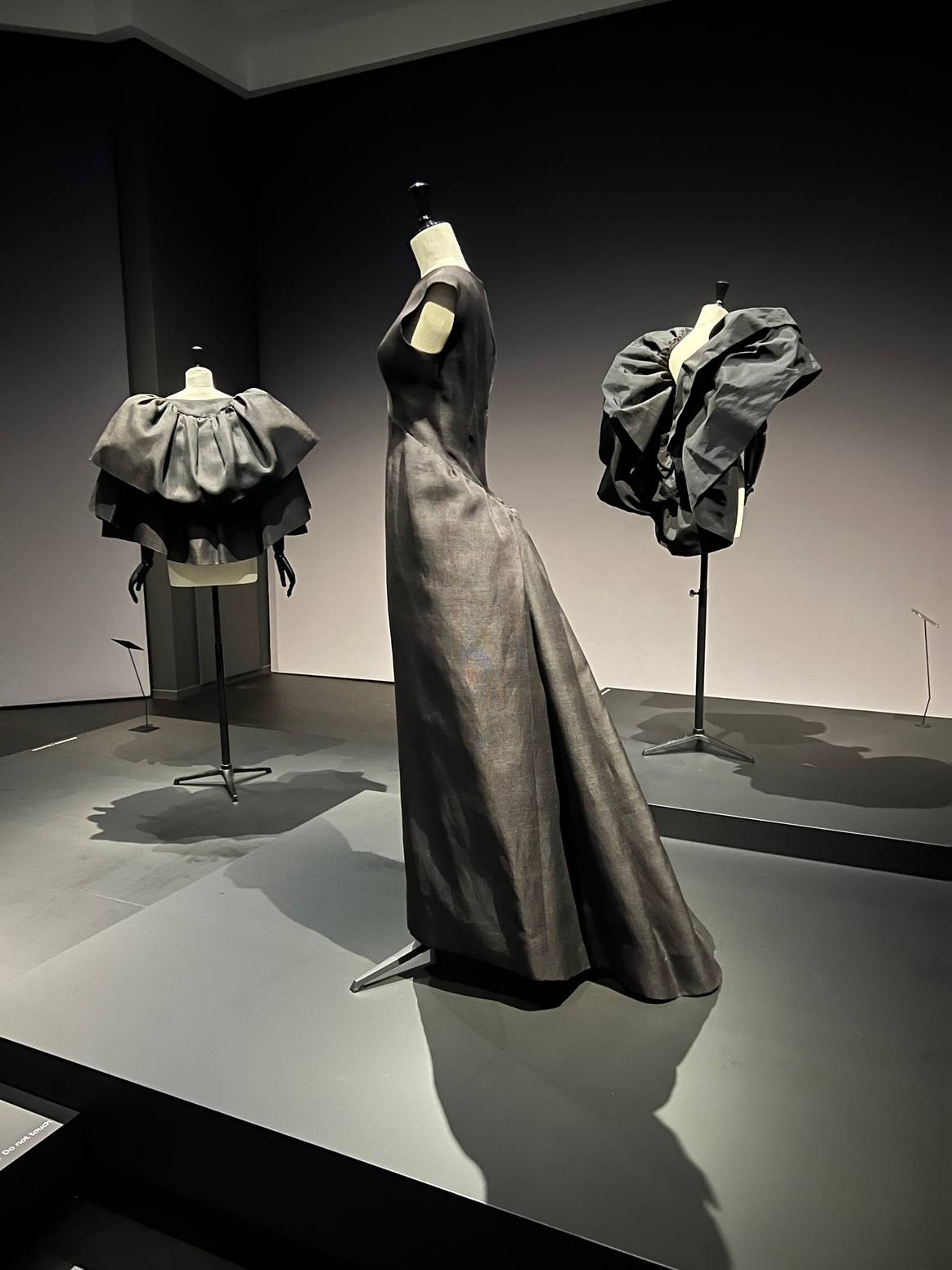De 'donkere beeldentuin'. Beeld FashionUnited / Marthe Stroom
