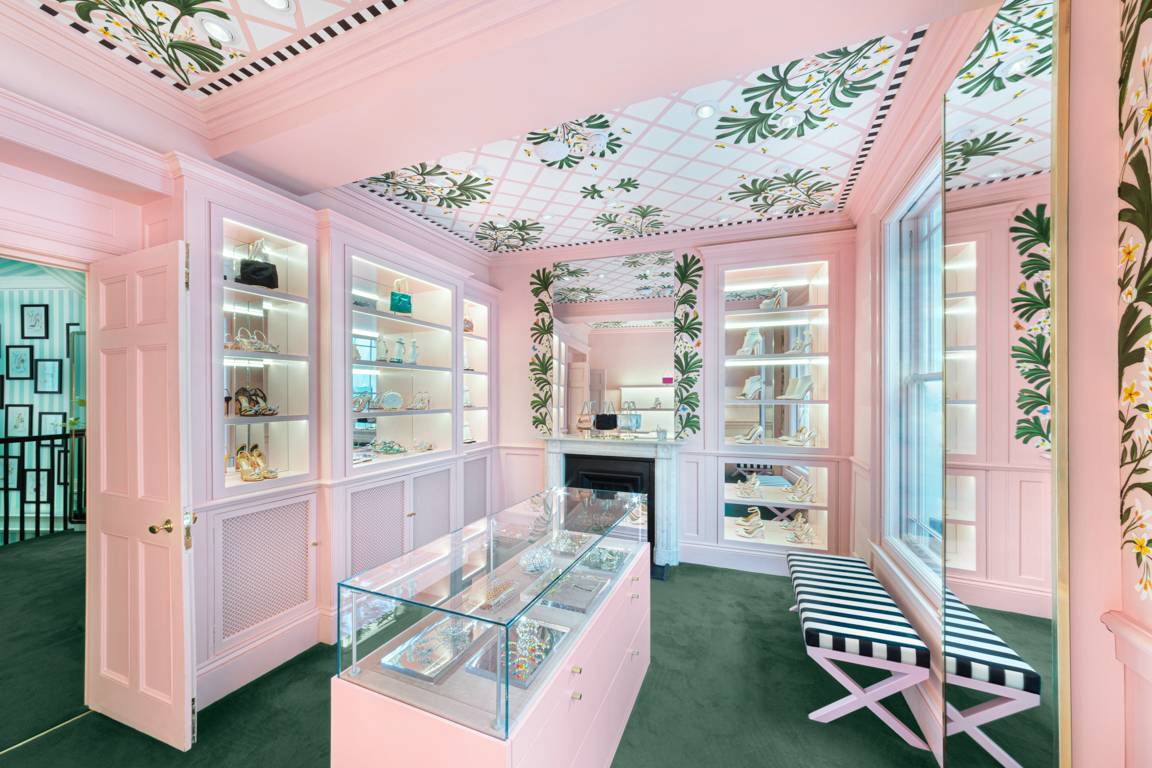 Credits: Image: Aquazzura; New Bond Street, London flagship