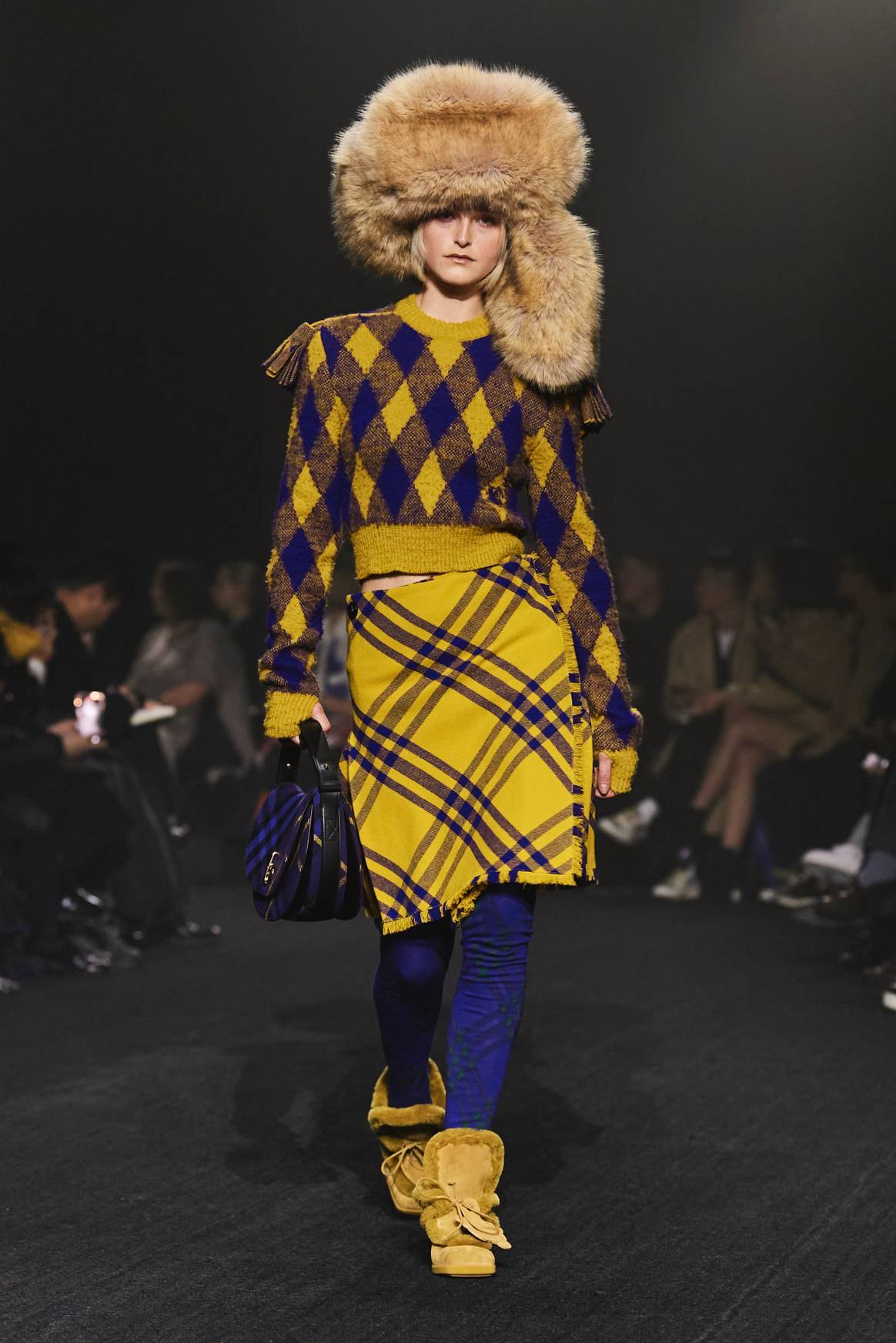 Nº3. Burberry FW23 Ready-to-wear. Imagen: Launchmetrics Spotlight.