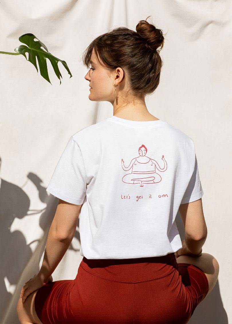 Yoga-Kleidung, die sich auch im Home Office gut macht