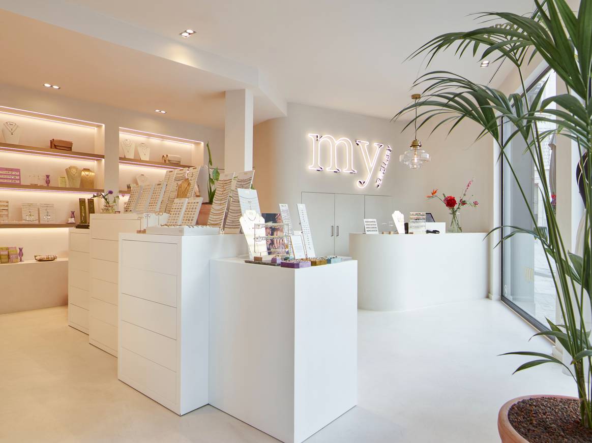 De winkel van My Jewellery in Gent. Beeld via My Jewellery.
