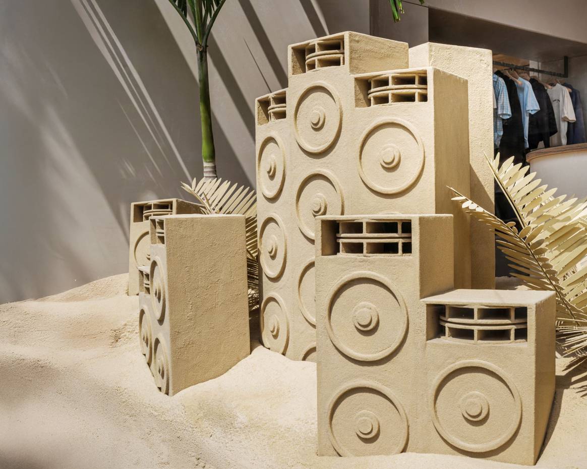 Amiri Beach Club pop-up at The Corner Shop, Selfridges