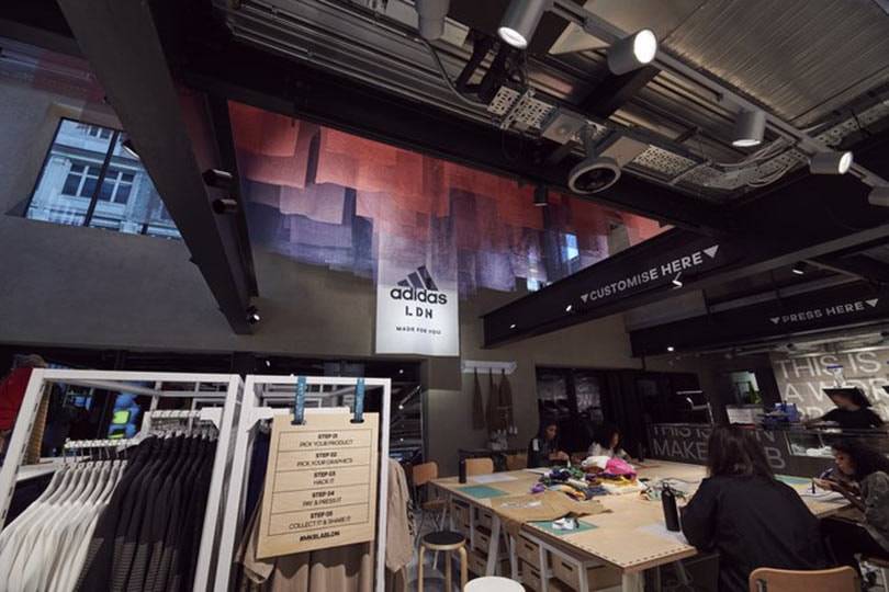 Adidas crée le magasin du futur avec son nouveau flagship londonien