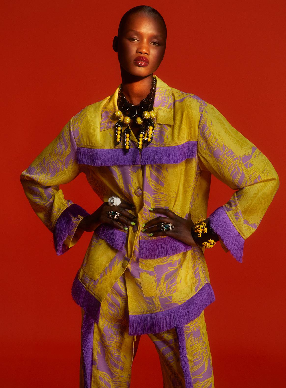 Photo Credits: Iris Apfel X H&M, colección cápsula colaborativa por el centenario de Iris Apfel.
