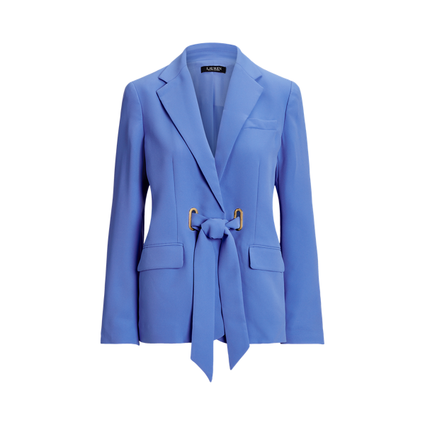 Georgette-Blazer mit Gürtel | Ralph Lauren