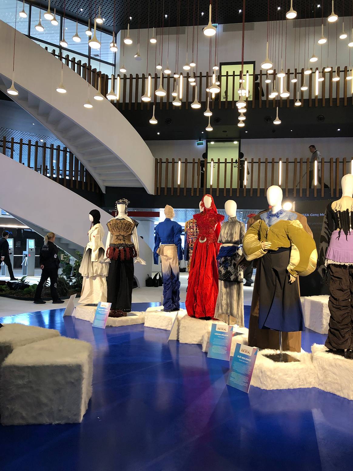 Interior of the International Salon Istanbul Fashion Connection (IFCO) in February 2026 edition.