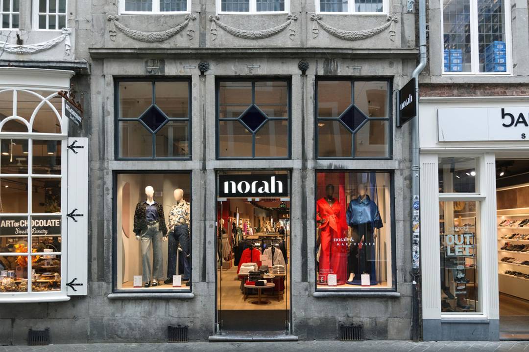 De 100e Norah-winkel in Maastricht.