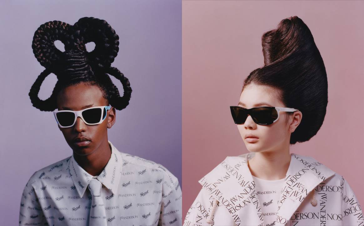 Image: courtesy of JW Anderson x Persol by Tyler Mitchell