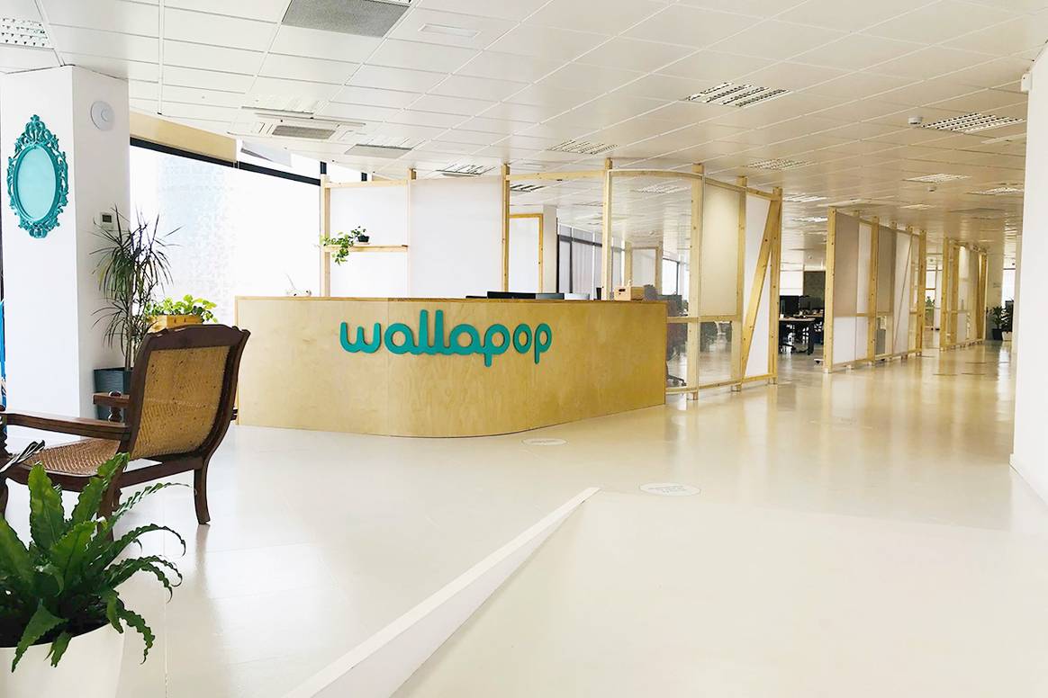 Oficinas de Wallapop en Barcelona (España).