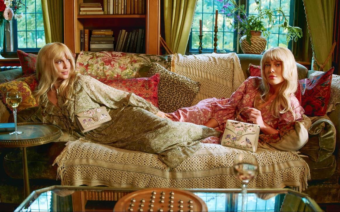 Lady Eliza and Lady Amelia Spencer star in the Aspinal of London summer 2025 campaign