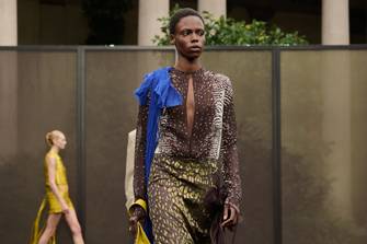 Jumpsuits, salt and stripes: key looks from Milan Fashion Week