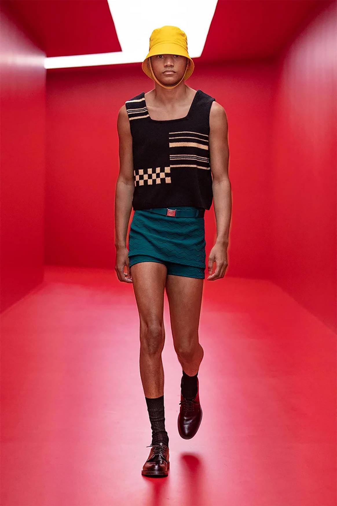 Photo Credits: Colección masculina para la temporada Primavera/Verano 2022, Prada.