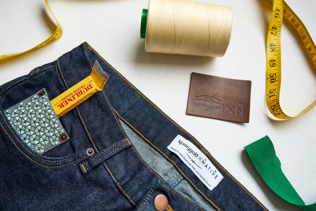 Kerrygold x Native Denims ‘cheese pocket’ jeans