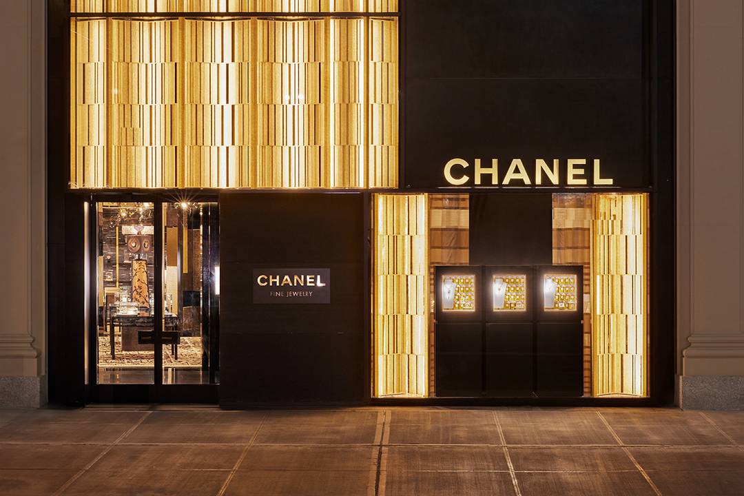 Chanel boutique in New York.