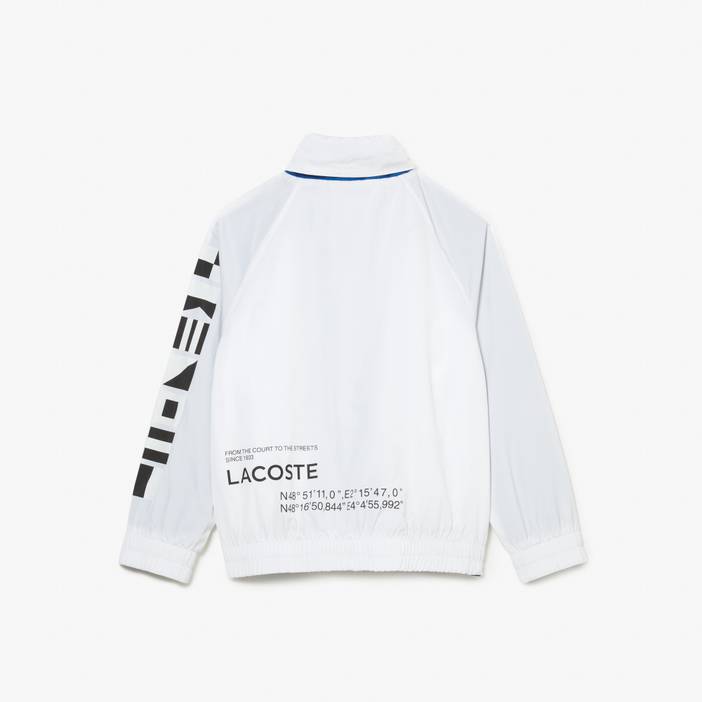 Wasserabweisende Kinder Lacoste Jacke mit abnehmbarer Kapuze | Lacoste
