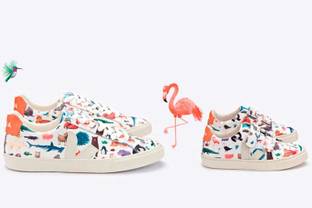 Duurzaam schoenenlabel Veja lanceert capsule collectie met Oliver Jeffers