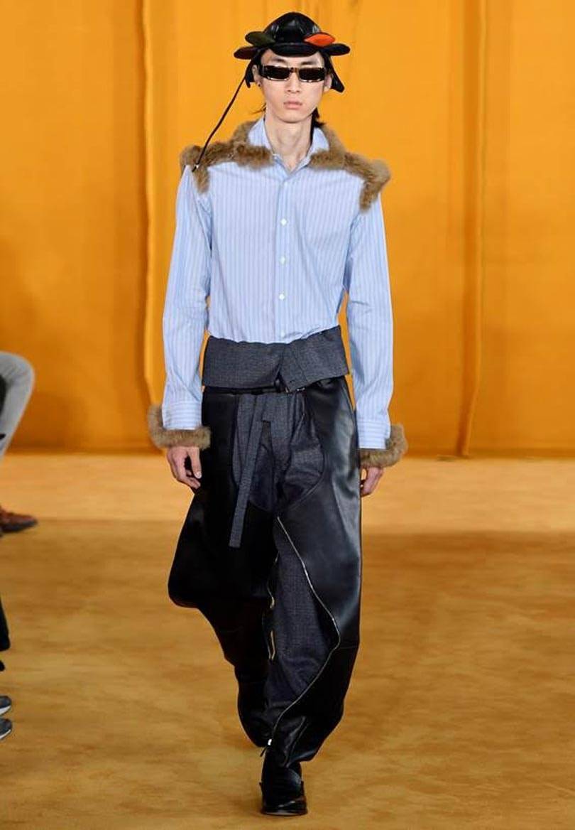 Loewe showed for first time in Paris with its menswear collection