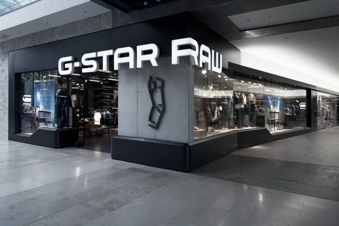 Een winkel van G-Star Raw.