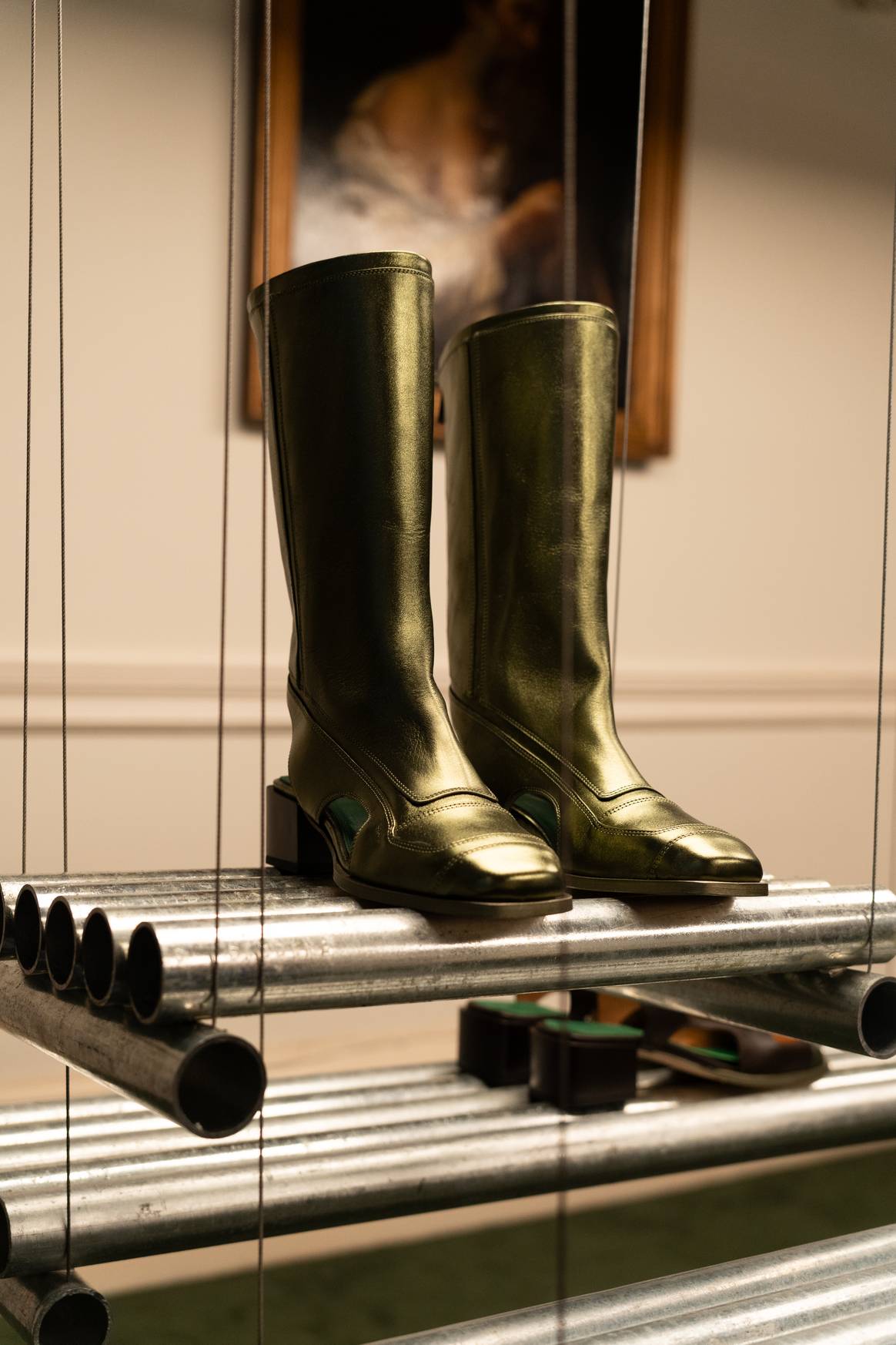 Annie Purdy's capsule collection with APICCAPS showcased during London Fashion Week