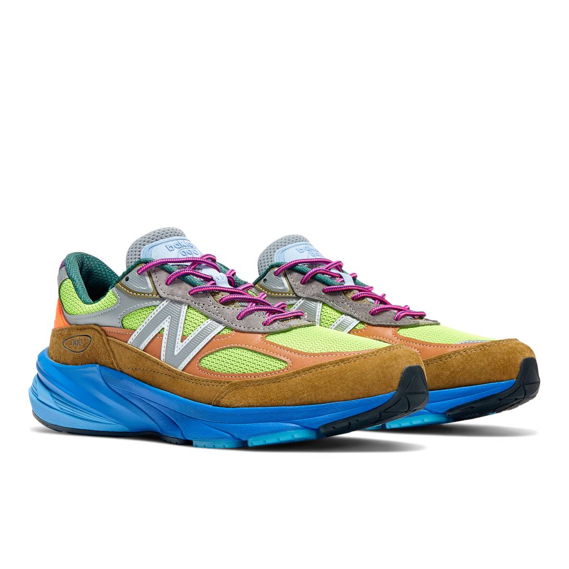 Action Bronson x New Balance 990v6 “Baklava”. Beeld: New Balance