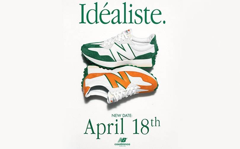 NEW LAUNCH DATE - Casablanca x New Balance - 18th April 2020