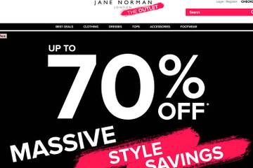 Jane Norman launches outlet website