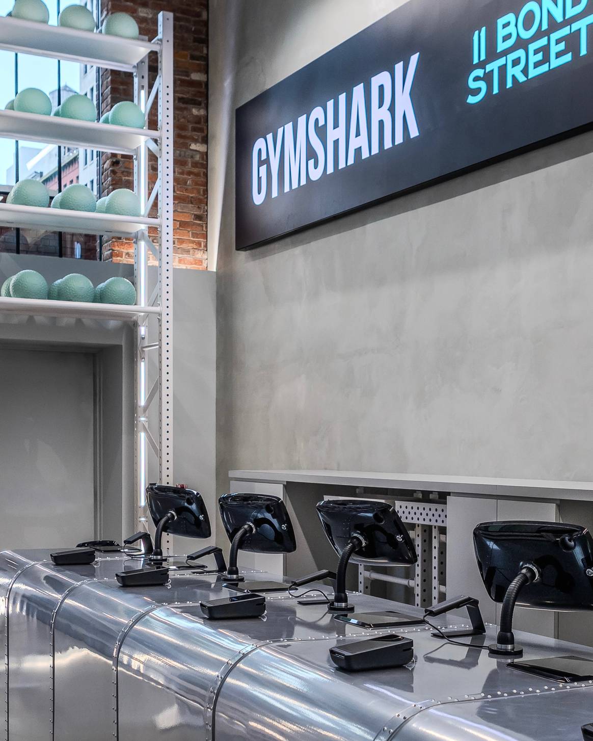 Gymshark New York City flagship at 11 Bond Street