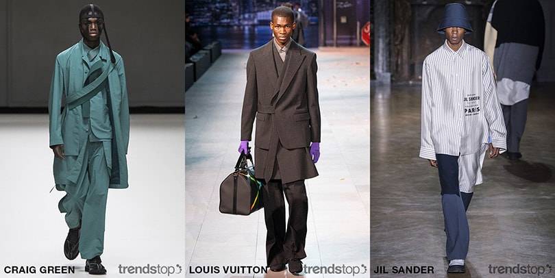 Siluetas de moda masculina clave para la temporada Otoño/Invierno 2019-20