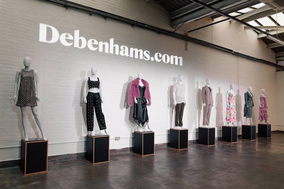 Debenhams showcase at Graduate Fashion Week 2025