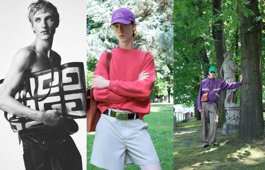 Givenchy SS27 Menswear by Sarah Burton & Valentio OFF27 - Resort Women handbags for men