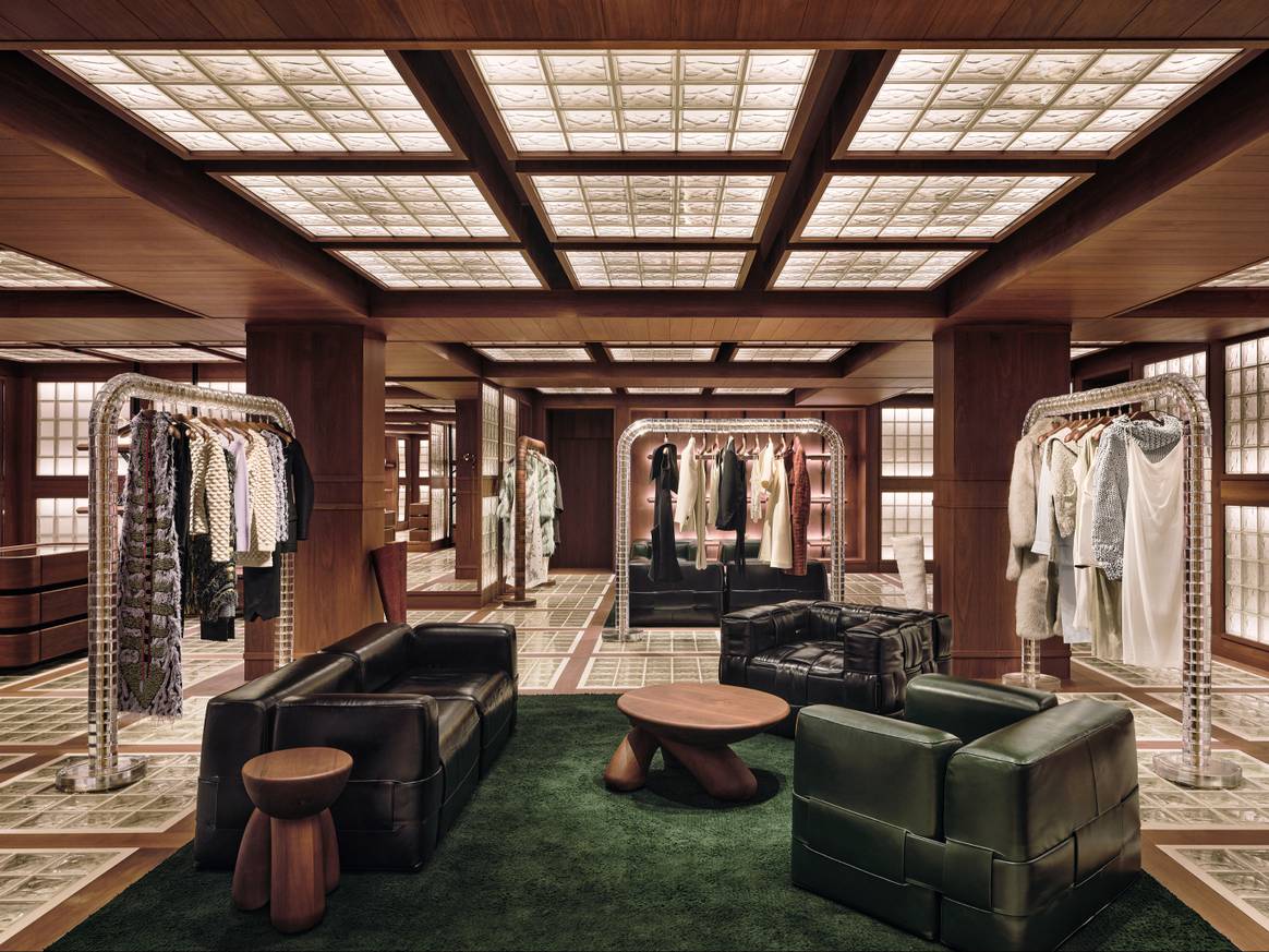 Flagship Bottega Veneta Paris.