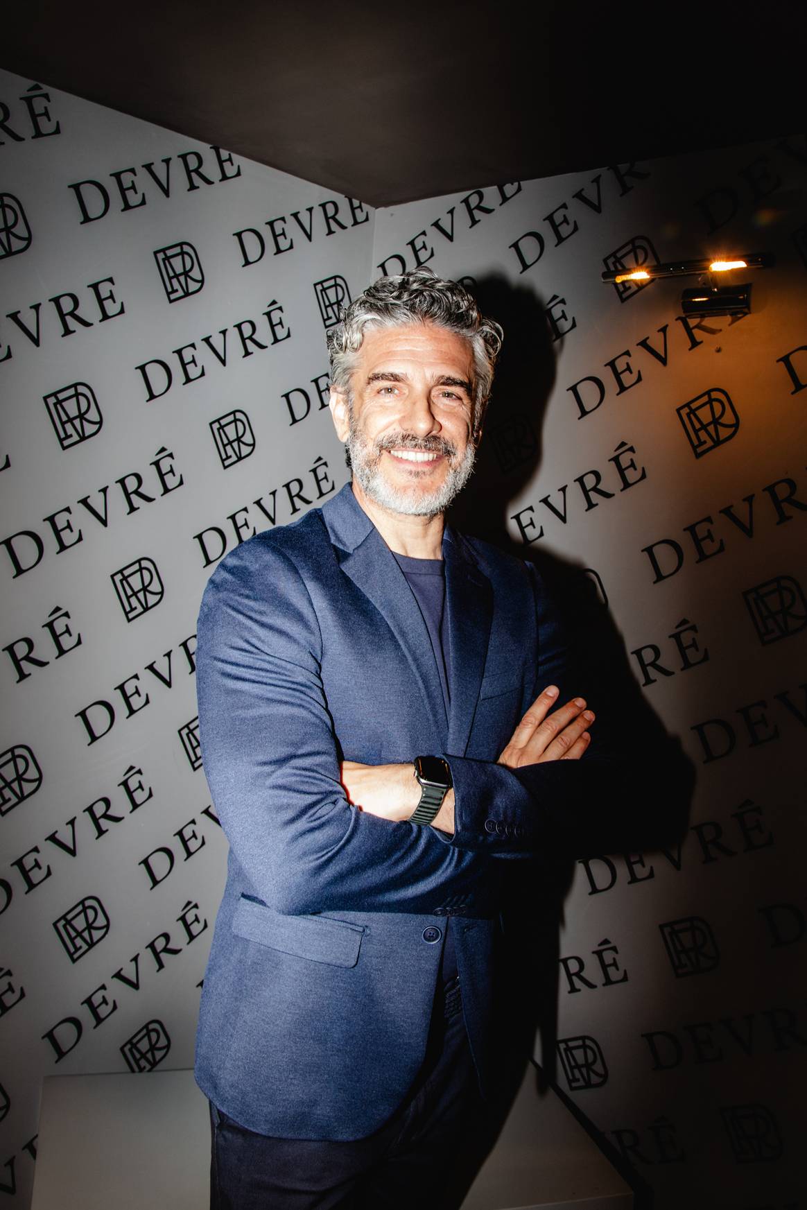 El actor Leonardo Sbaraglia durante el evento de presentación de Devré.