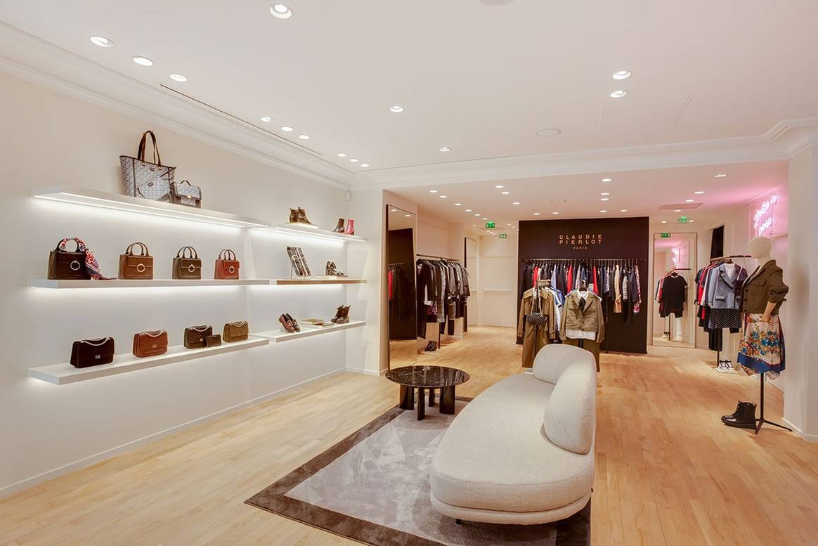 En images : le nouveau flagship de Claudie Pierlot sur les Champs-Elysées