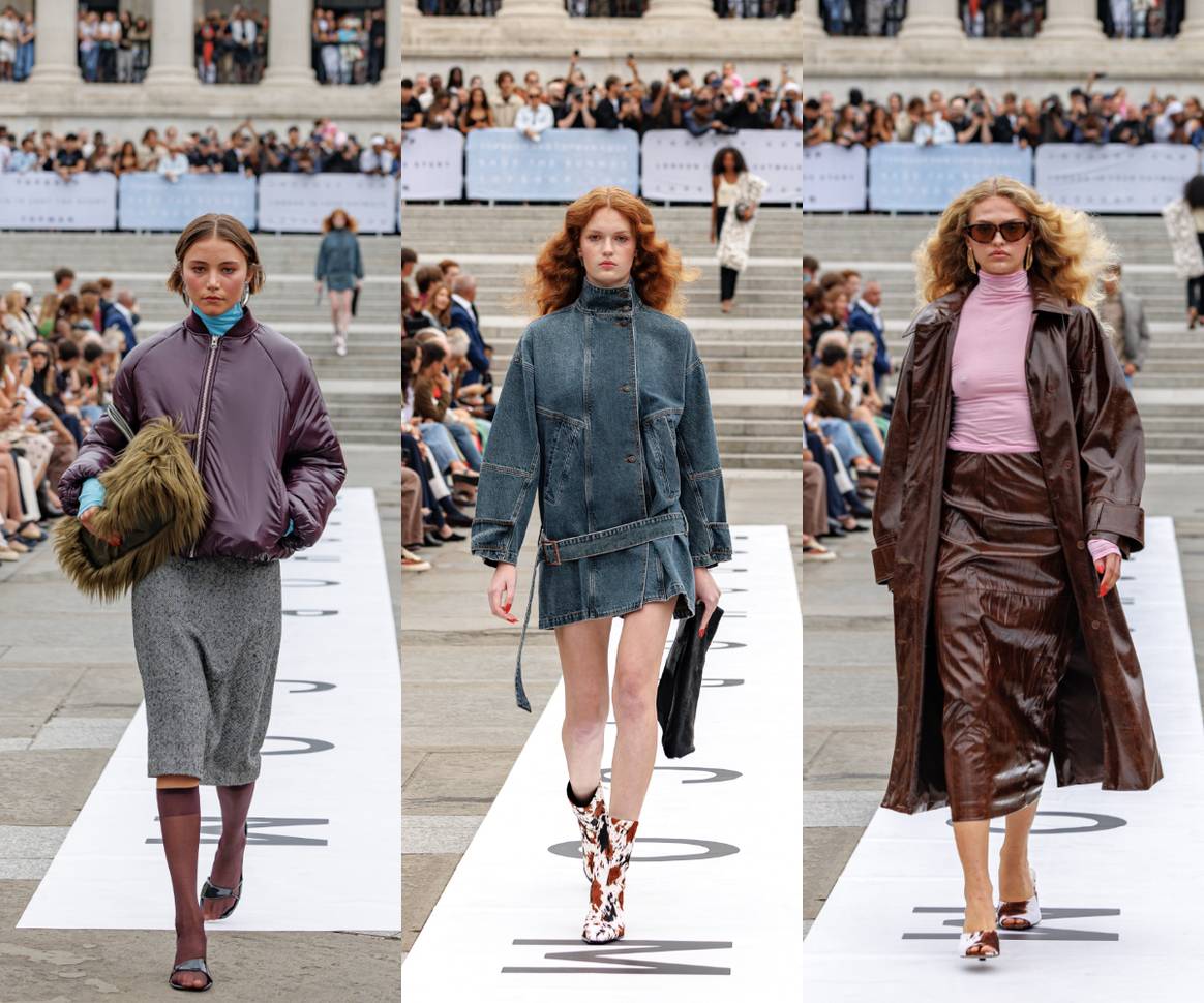 Topshop Trafalgar Square Show, AW25.