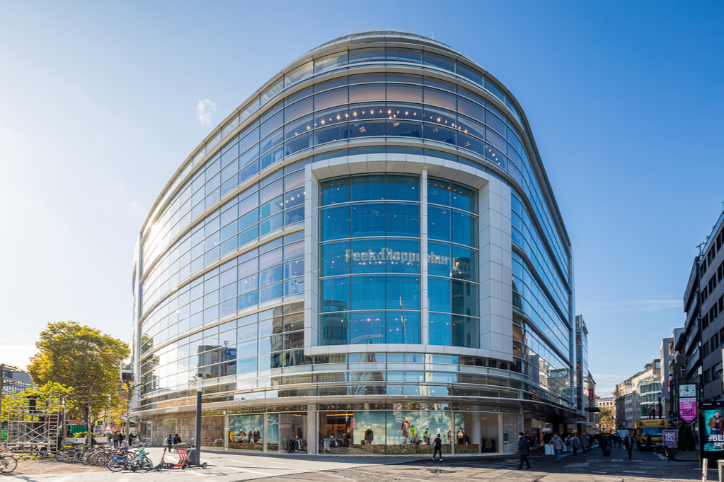 Das Weltstadthaus von Peek & Cloppenburg in Düsseldorf.