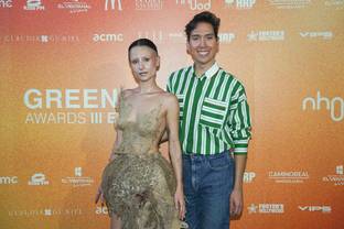 GreenWalk Awards: Wheat dress propels its creator to Saint Martins