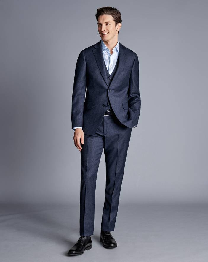 Men's Charles Tyrwhitt Italian Pindot Suit Waistcoat | Charles Tyrwhitt