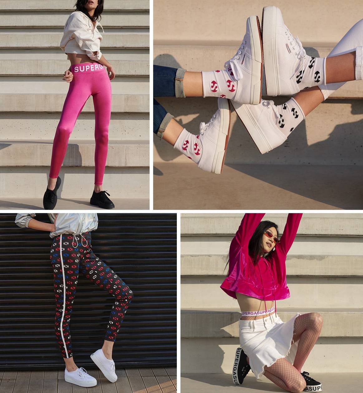 Athleisure goes glam: Calzedonia en Superga lanceren capsulecollectie