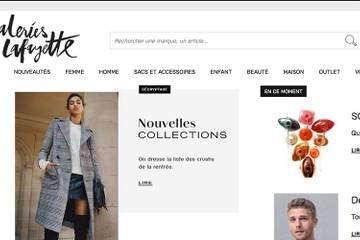 Galeries Lafayette mise sur le digital