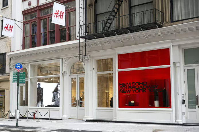 Facciata del negozio H&M di SoHo