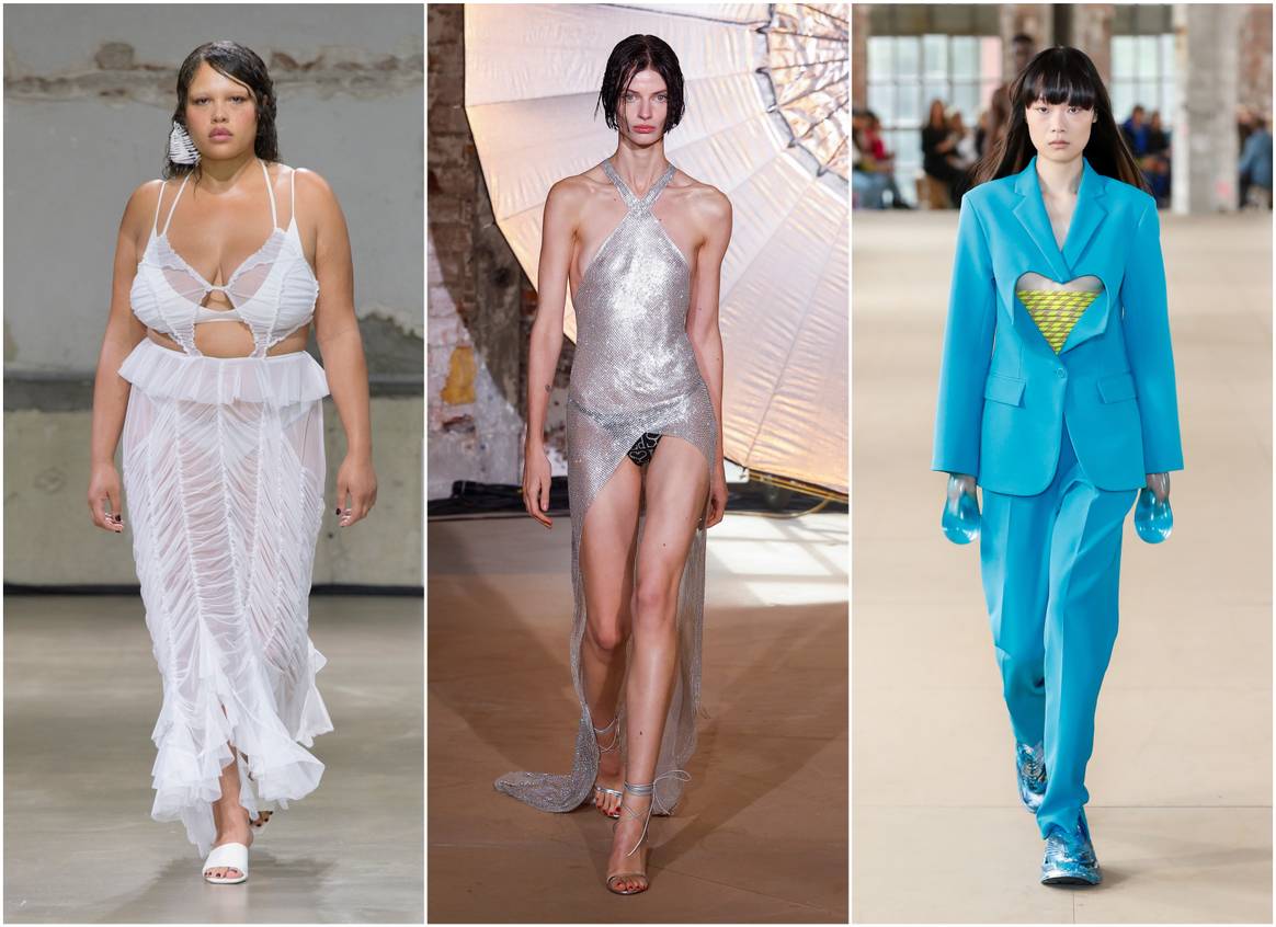 Van links naar rechts. : Ester Manas,  Ludovic de Saint Sernin, Botter SS23.